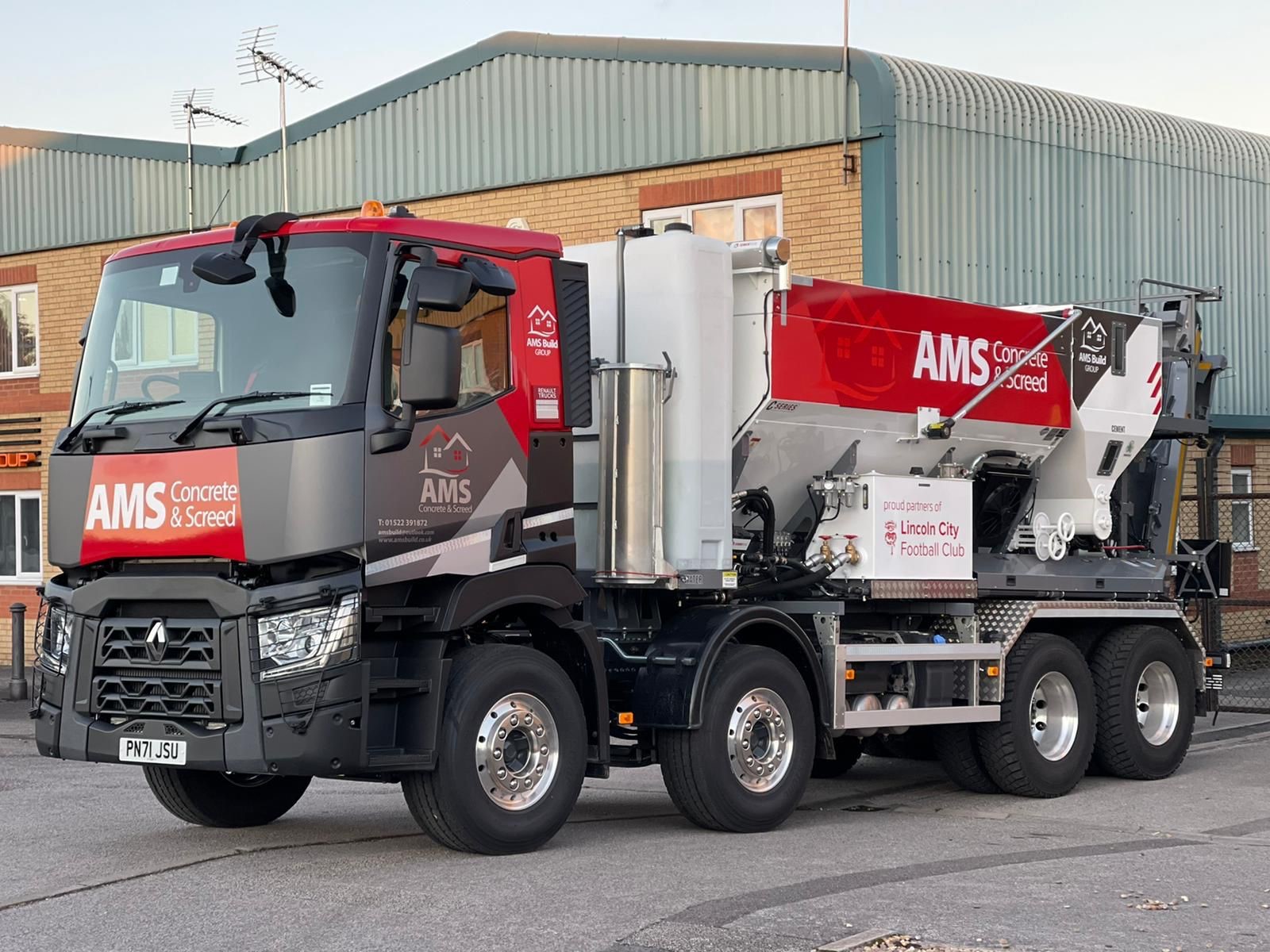 Volumetric Mixers Drum Mixers Lincolnshire Concrete Vehicle